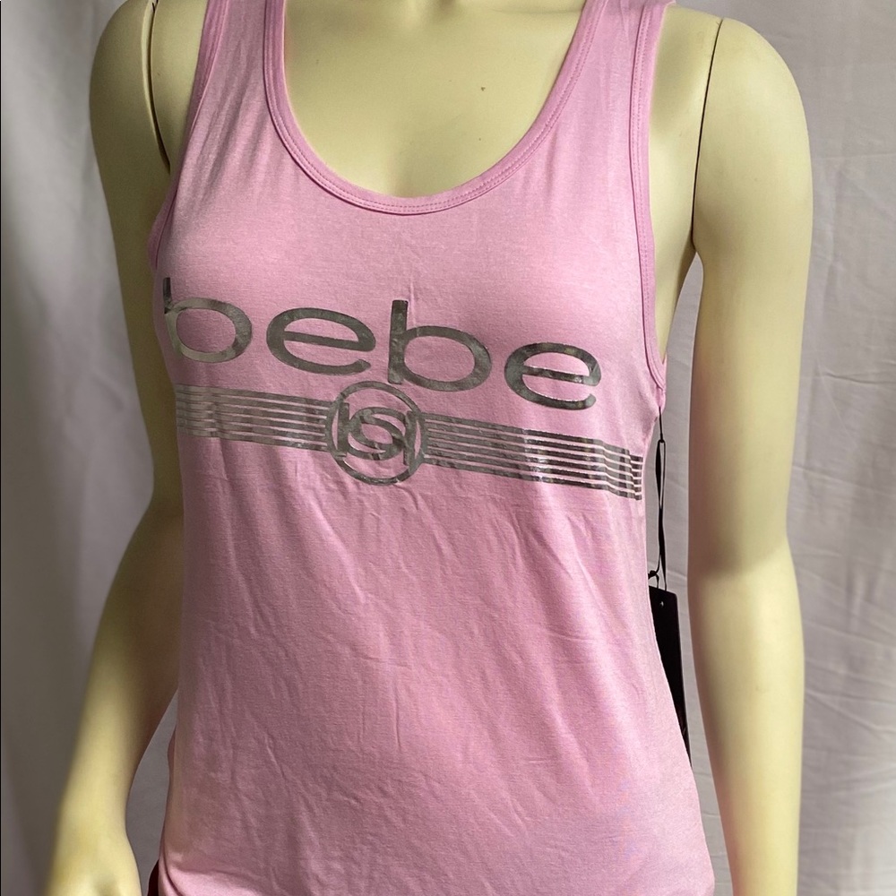 bebe top sports blouse